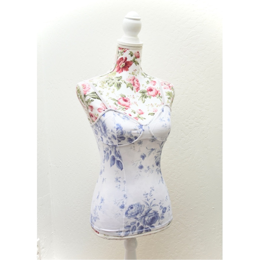Aritzia Talula Retro Rose Bustier Bodycon Cami